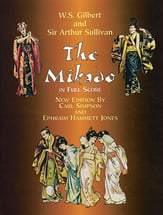 The Mikado Orchestra Scores/Parts sheet music cover